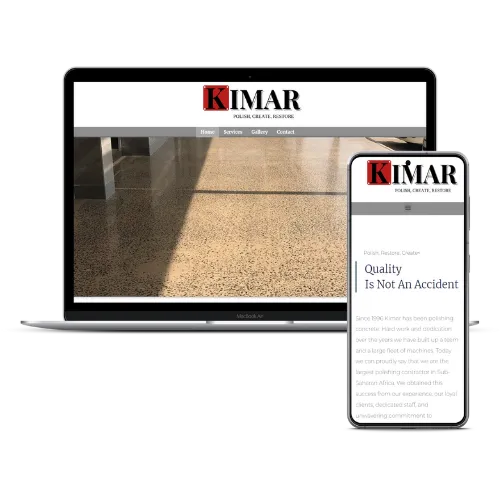 Kimar Website Device Frame